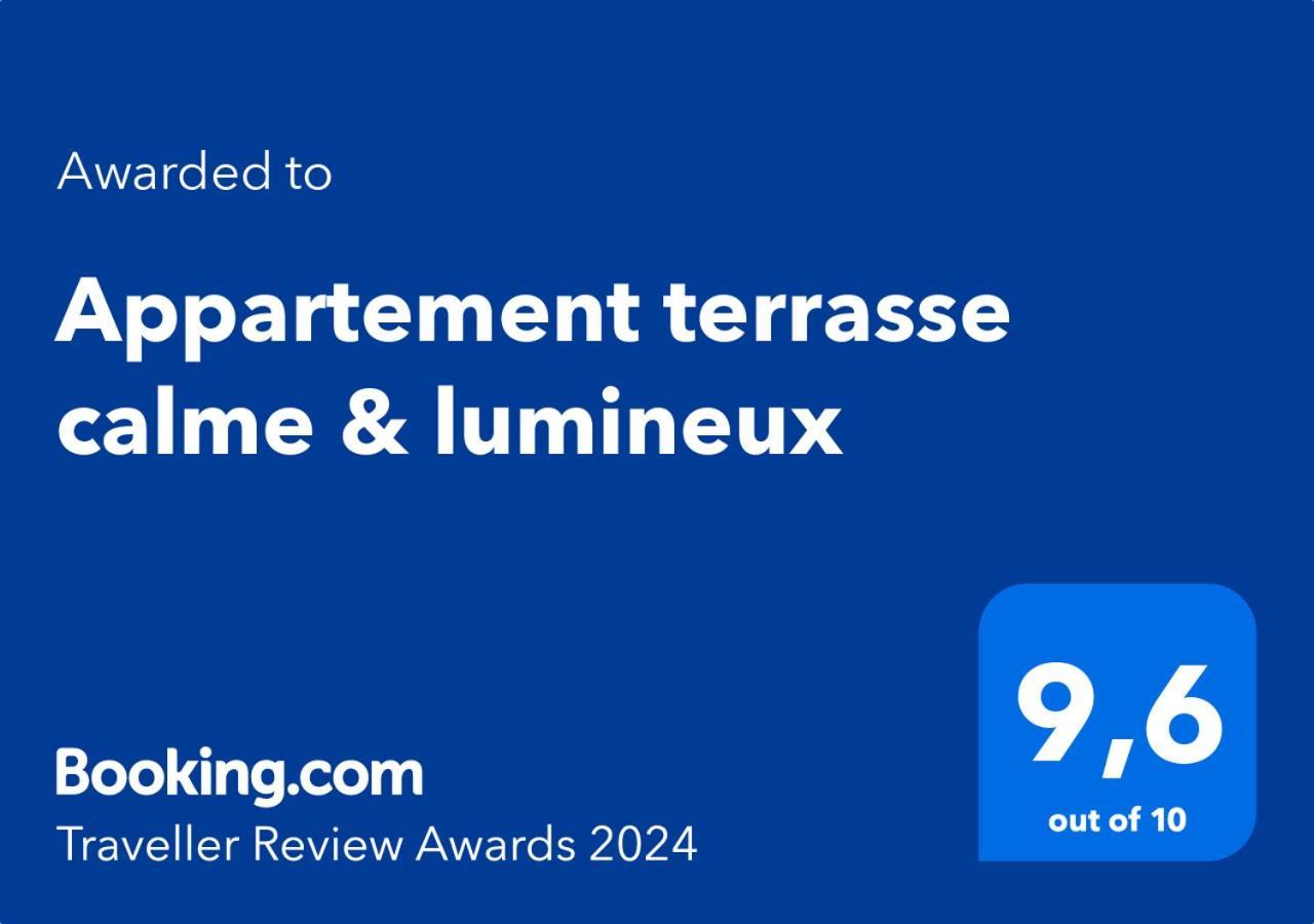 Terrasse - Hyper Centre - 2 Chambres - Parking Gratuit - Calme & Lumineux - Arrivee Autonome Marseille Extérieur photo